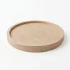 SET mit 10 HOLZUNTERSETZERN AUS BUCHE, 11 cm, unbehandelt, Produktbild-Vorschau 2
