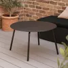 Okrągły stolik stalowy tarasowy RONDO, Ø 70 cm x 40 cm Podgląd zdjęcia produktu 4