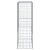 vidaXL Gabion z pokrywą 300x50x150 cm Ocynkowane żelazo Podgląd zdjęcia produktu 4
