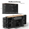 Anrichte Modern Küchenbuffet Mehrzweckschrank Produktbild-Vorschau 7