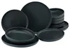 CreaTable, 22979, Uno Black, Tellerset 12-tlg, Steinzeug Produktbild-Vorschau 10