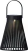 Solar Gartenleuchte LED Laterne 14x18cm Kunststoff Schwarz Produktbild-Vorschau 1