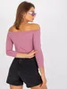 Basic Feel Good Damenbluse ohne Träger Valerie dunkelpink L Produktbild-Vorschau 6