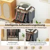 Scaffale per giradischi COSTWAY, scaffale per dischi con Anteprima dell’immagine prodotto 5