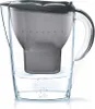 A Brita water filter pitcher with a filter cartridge and water inside. Produktbild-Vorschau
