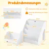 COSTWAY 4 stufiges Kinder Bücherregal, Kinderregal mit Fach Produktbild-Vorschau 3