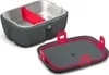 A disassembled electric lunchbox with its lid off, shown against a white background. Produktbild-Vorschau