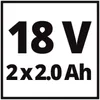 Power X-Change TE-CD 18/2 Li-i+64 2x2,0 Ah 2 velocità Anteprima dell’immagine prodotto 29
