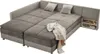 ECKSOFA-DAUERSCHLÄFER Doppelbett 306/223/95 cm Boxspring Produktbild-Vorschau 8