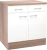 Flex Well Unterschrank mit Schublade und Drehtür Samoa Produktbild-Vorschau 3