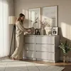 BEAUTYSOFA Komoda LEMON, 120 cm, barva: kašmír/kašmír – Náhled obrázku produktu 4