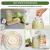 Fermentationsglas-Set 2x 1,4 l mit Luftentlüftung Productafbeelding-voorbeeld