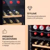 Klarstein Bovella 27 Duo+ chladnička na víno, 2 zóny, 74l, Náhľad obrázku produktu 6