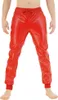 Bockle® Boyjog RED Joggers z umělé kůže Joggingové kalhoty Náhled obrázku produktu 3