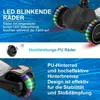 YOLEO Kinderscooter, Dreiradscooter mit LED Räder, 2-Rädern Produktbild-Vorschau 6