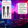 Thomson M135D, Karaoke-Mikrofon, -76 dB, 70 - 13000 Hz, 600 Produktbild-Vorschau 3