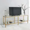 Skye Decor, Basic Gold TV501, TV-Schränke, Gold, Glas, 130 Produktbild-Vorschau 1