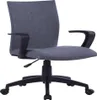 Bürostuhl Drehstuhl Schreibtischstuhl Grau W-157A/8176 Produktbild-Vorschau 1