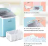 Klarstein Eiswürfelmaschine Klein, 2L Eiswürfelbereiter, Produktbild-Vorschau 9
