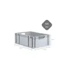 SparSet 10x Eurobox NextGen Grip mit Auflagedeckel inkl. 4 Produktbild-Vorschau 4