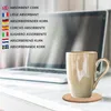 Belle Vous Runde Kork Untersetzer Gläser (50er Pack) 10 cm Produktbild-Vorschau 4