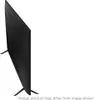 A side view of a black Samsung television on a stand, set against a white background. Produktbild-Vorschau