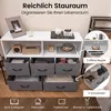 GOPLUS Kommode mit 5 Stoffschubladen, Aufbewahrungsschrank Produktbild-Vorschau 3