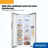 Exquisit Side-by-Side Kühlschrank | 372 l Nutzinhalt, E, Produktbild-Vorschau 5
