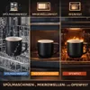 Kaffeetassen 6er Set Tassen Kaffeebecher Kaffeetasse Produktbild-Vorschau 4