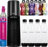 Sodastream Wassersprudler Terra Schwarz Set mit 4 Flaschen Produktbild-Vorschau 1