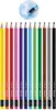 Radierbare Bleistifte 12 Farben Produktbild-Vorschau 4