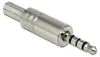 DeLOCK 65546, 3.5 mm, Stříbrná, Kov Náhled obrázku produktu 1