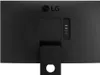 The back of a black LG monitor is shown, with ports and the LG logo visible. Produktbild-Vorschau