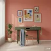 home24 Schreibtisch - Massivholz Buche / MDF Produktbild-Vorschau 5