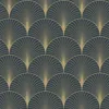 ESTAhome Tapeta motyw art déco ciemnoniebieskimIzłotym 53 Podgląd zdjęcia produktu 8