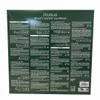 The back of a green cardboard box for a beauty advent calendar, showing a grid of product descriptions and icons. Produktbild-Vorschau