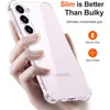 Für Samsung Galaxy S23 Silikon Hülle Transparent Handy Produktbild-Vorschau 8