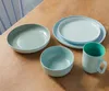 Remember Tasse Ola aus Steingut, Blau-Türkistönen, H 10,5 Produktbild-Vorschau 3