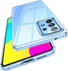 A clear phone case is shown with a colorful background, highlighting the phone inside. Náhled obrázku produktu
