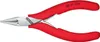 Knipex Elektronik-Greifzange DIN ISO9655 L115mm flach-rund Produktbild-Vorschau 3
