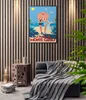 Poster - Canvas - Leinwand - 29,7 cm x 42 cm - Monte Carlo Produktbild-Vorschau 2
