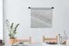 MuchoWow® Wandteppich Wandbehang Weißer Lederhintergrund Produktbild-Vorschau 3