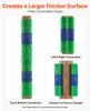 SucceBuy Kratzbürste 43x10 cm, Viehbürste 4er-Set mit 16 Produktbild-Vorschau 5