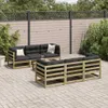 The Living Store 7-tlg. Garten-Sofagarnitur Kiefernholz Produktbild-Vorschau 4