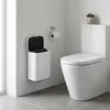 Relaxdays Mülleimer Wandmontage, 8 l, Einhängen od. Kleben, Produktbild-Vorschau 5