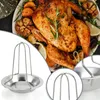 COM-FOUR® 2x Hähnchengrill - BBQ Hähnchenbräter für Produktbild-Vorschau 3