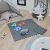 9 pezzi tappeto puzzle per bambini da zero - 30x30 puzzle Anteprima dell’immagine prodotto 2