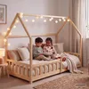Kinderbed met geïntegreerd valbeveiligingssysteem, model Productafbeelding-voorbeeld 4