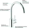 Grohe Eurosmart Cosmopolitan Spültischbatterie hoher Produktbild-Vorschau 7