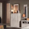 Flurschrank Mehrzweck 2-türig 78x116cm Basic Jessy - Shabby Produktbild-Vorschau 3